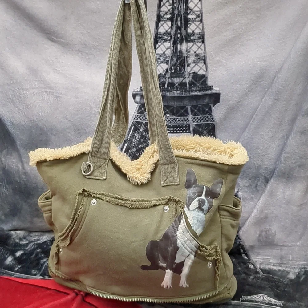 Fuzzy Nation corduroy and cloth bag Boxer