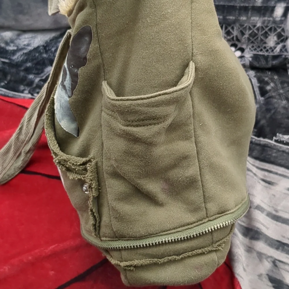 Fuzzy Nation corduroy and cloth bag Boxer