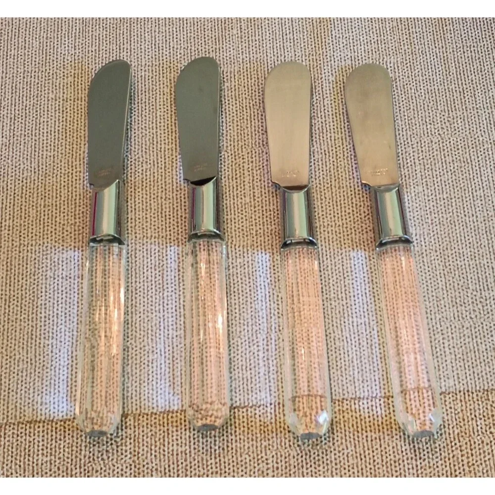 Spreadables Gourmet Spreaders Set of 4 Stainless Steel Cheese Spread Knives