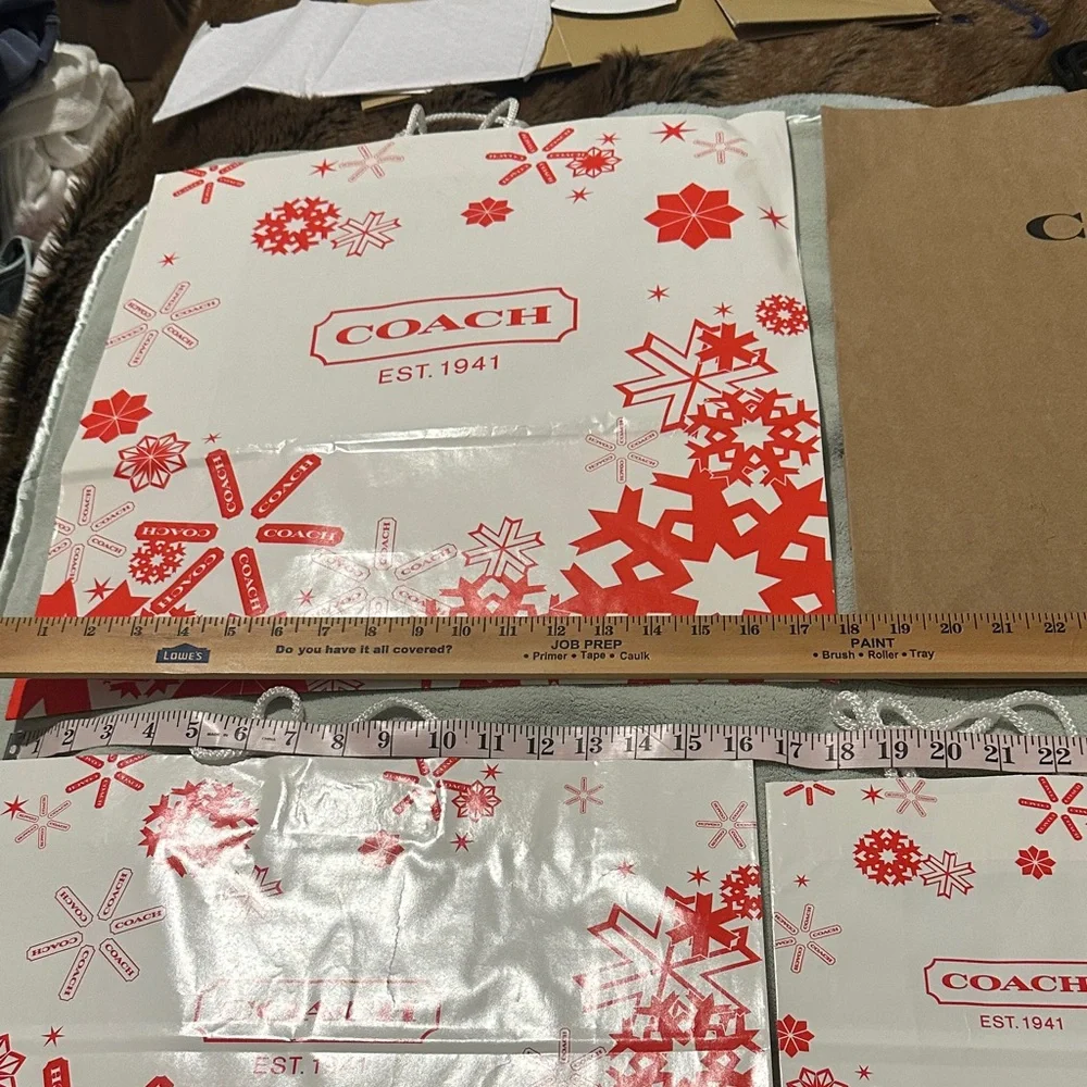 Coach gift bags