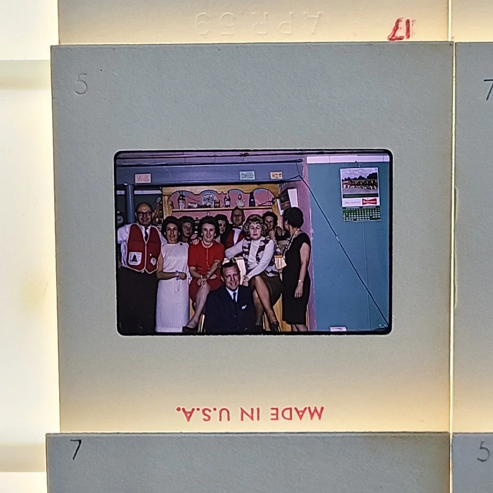 Lot of 30 Slides‎ Party Christmas People Gatherings 1968