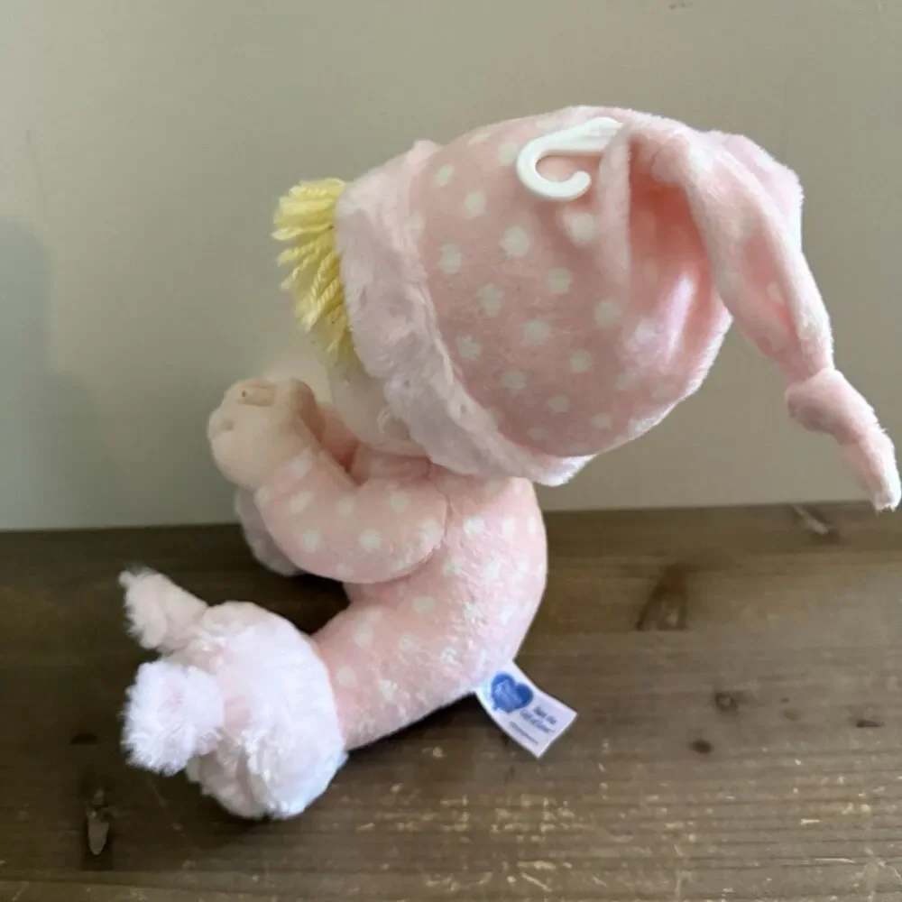 PRECIOUS MOMENTS Talking Prayer Girl Bunny Slippers Now I Lay Me Down To Sleep