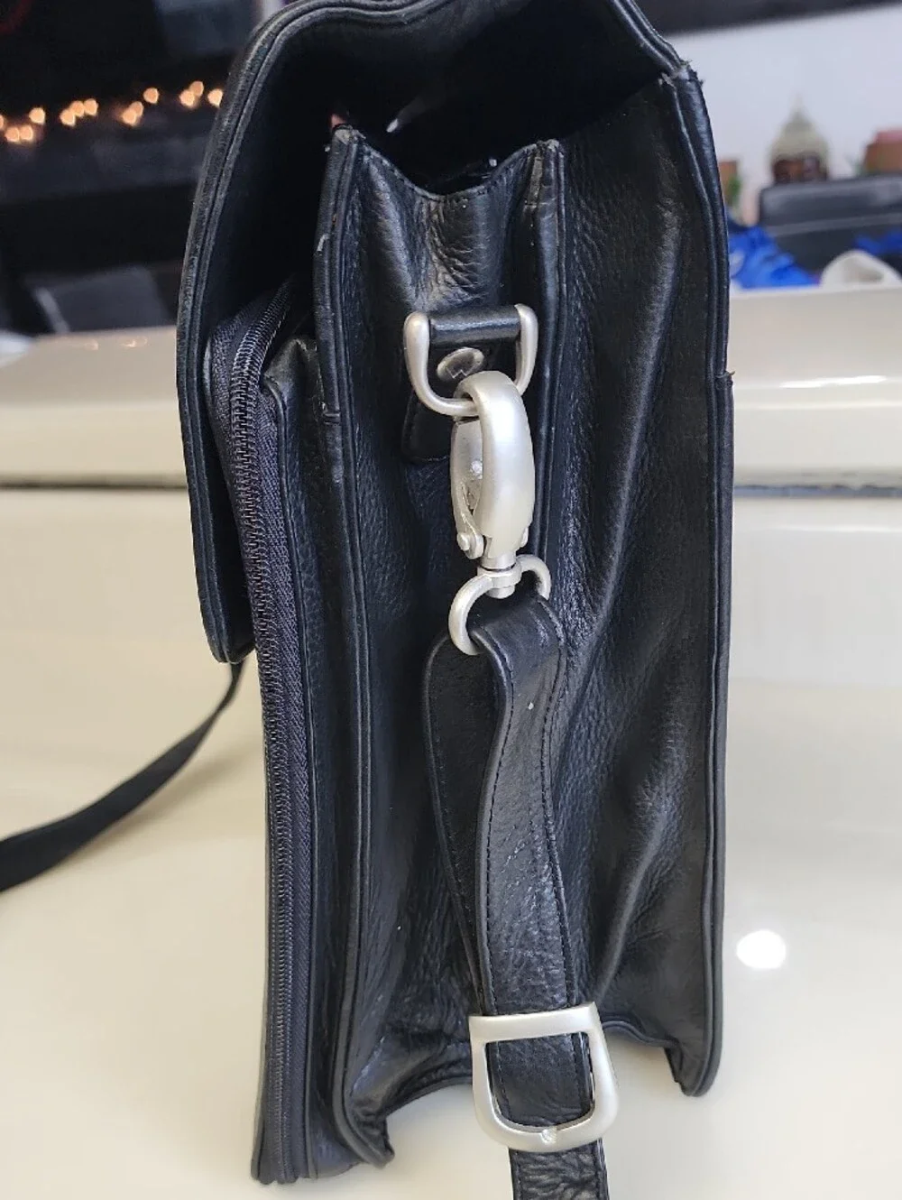 Pelle Studio structured leather