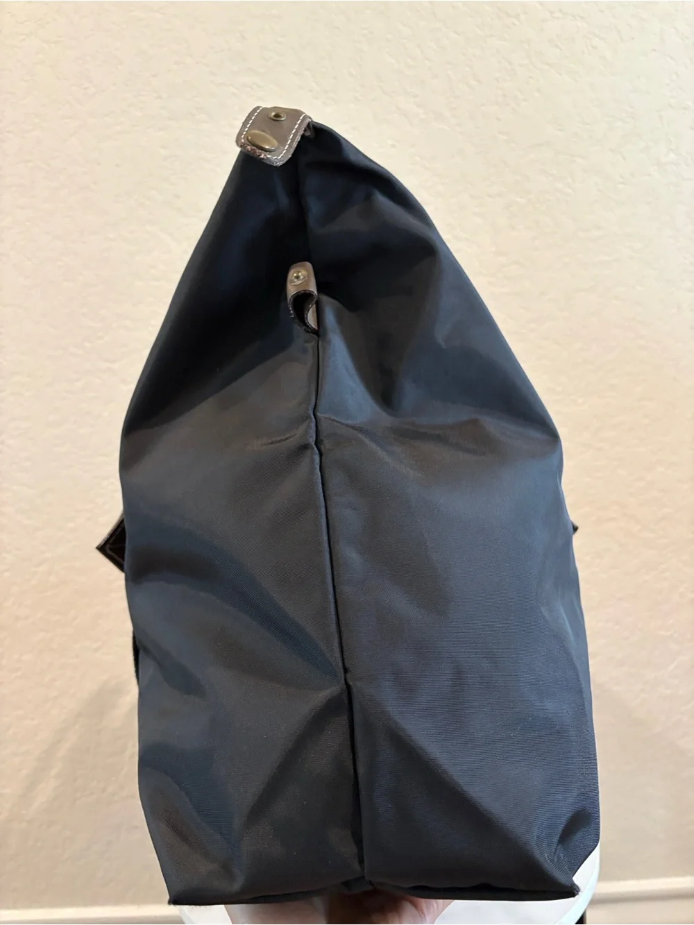 Dunhill Black Unisex Weekend Travel Tote Bag