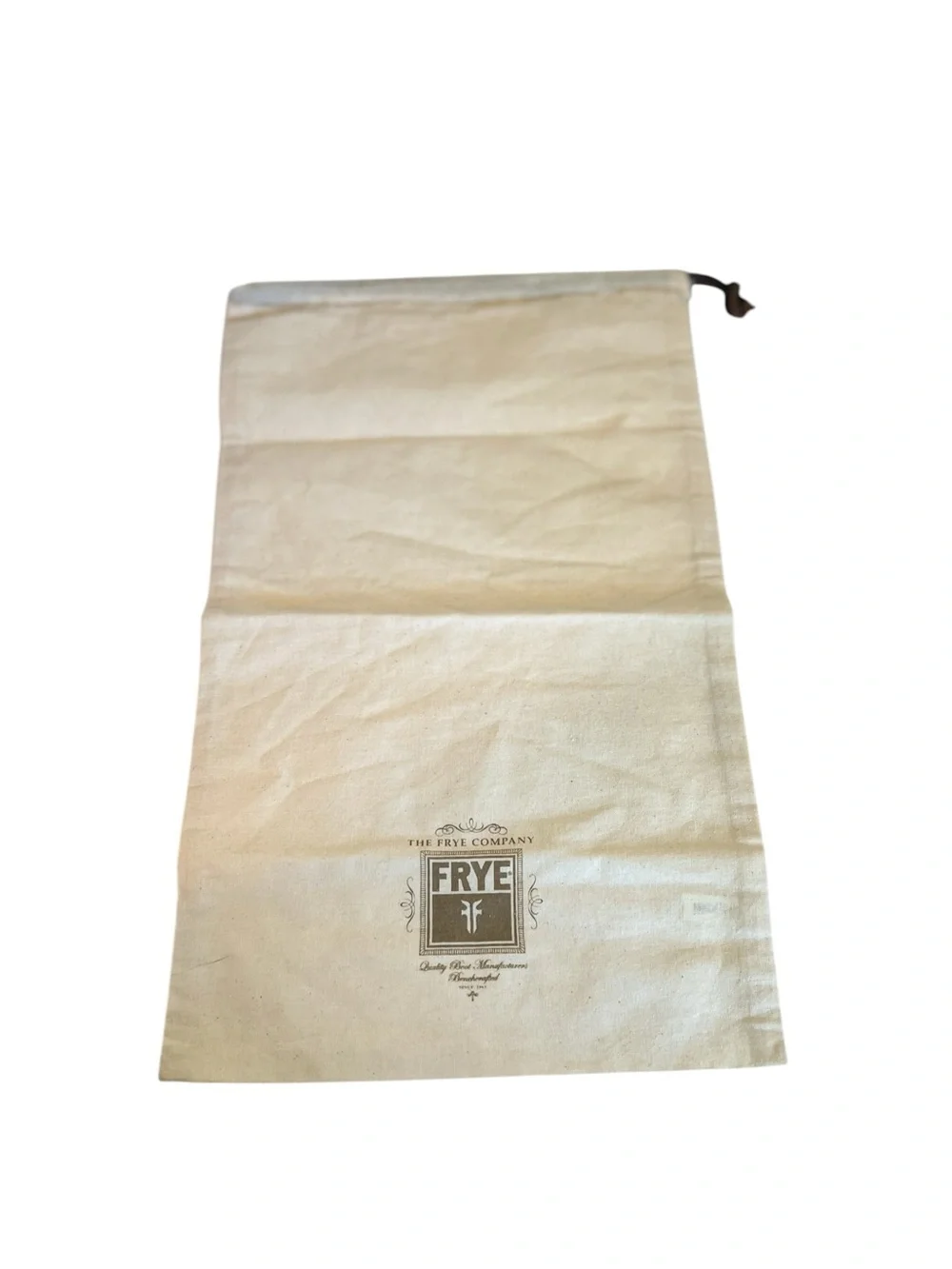Frye Drawstring Dust Bag (for shoes) - 15x9” - Excellent Condition