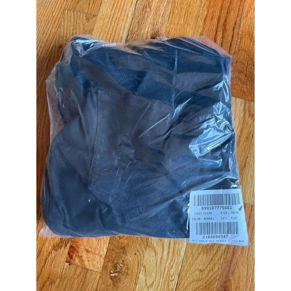 J. Crew 484 Slim-fit Bergen five-pocket pant in Black size 35/32