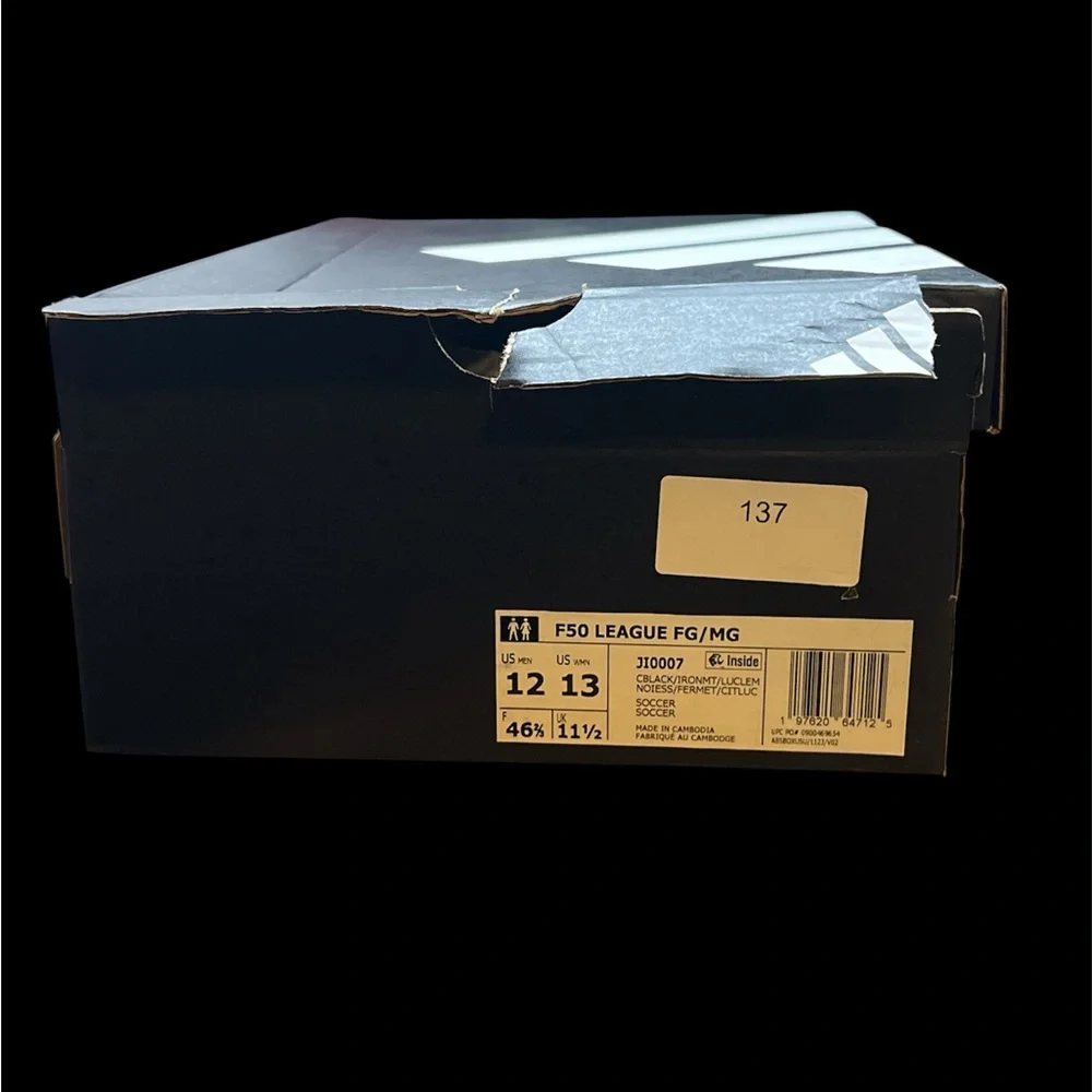 Size 12‎ - adidas F50 League Firm/Multi Ground Soccer Cleats JI0007