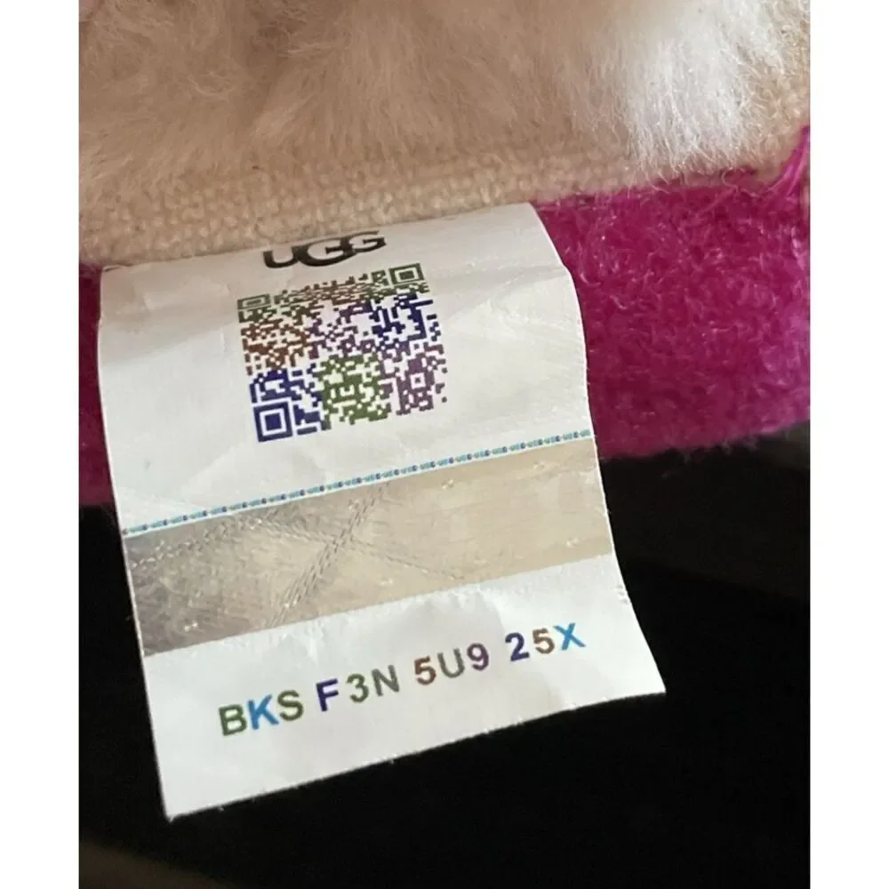 UGG INFANT KEELAN PINK AZALEA SIZE 6 MONTH  BOOTS AUTHENTIC NEW