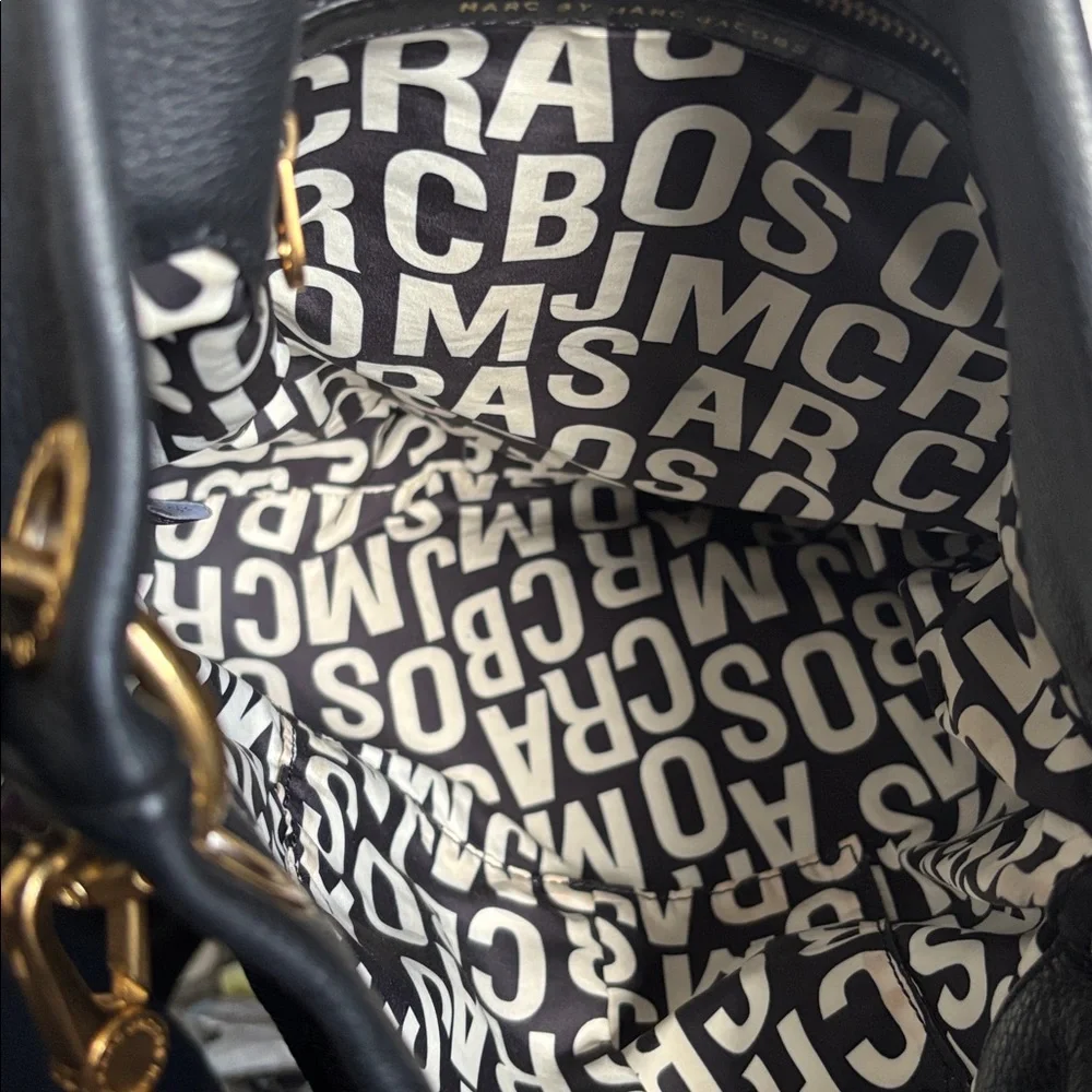 MARC by Marc Jacobs Classic Hillier Hobo Bag, Black Leather