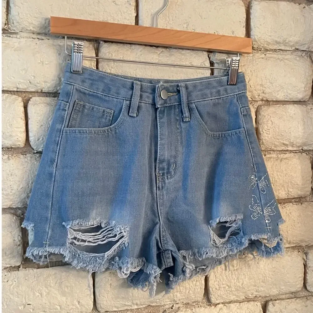 Jessica Jeans cute distressed