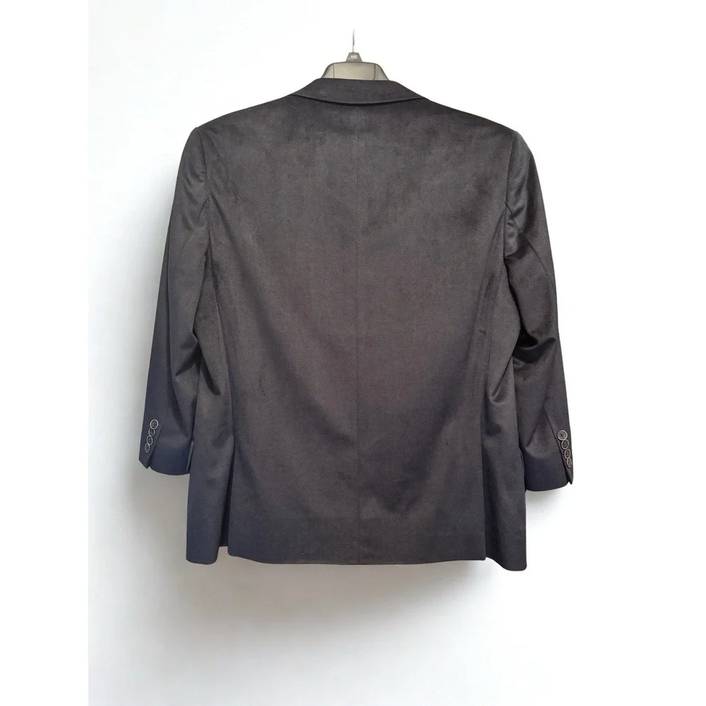 Jack Victor Suede Sport Coat 41R 3/4‎ Sleeve Altered