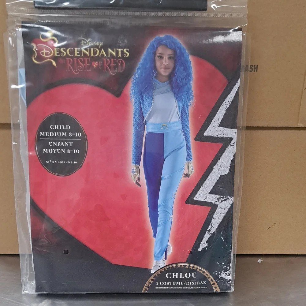 Disney‎ Descendants Rise of Red Kids Costume - Blue and White