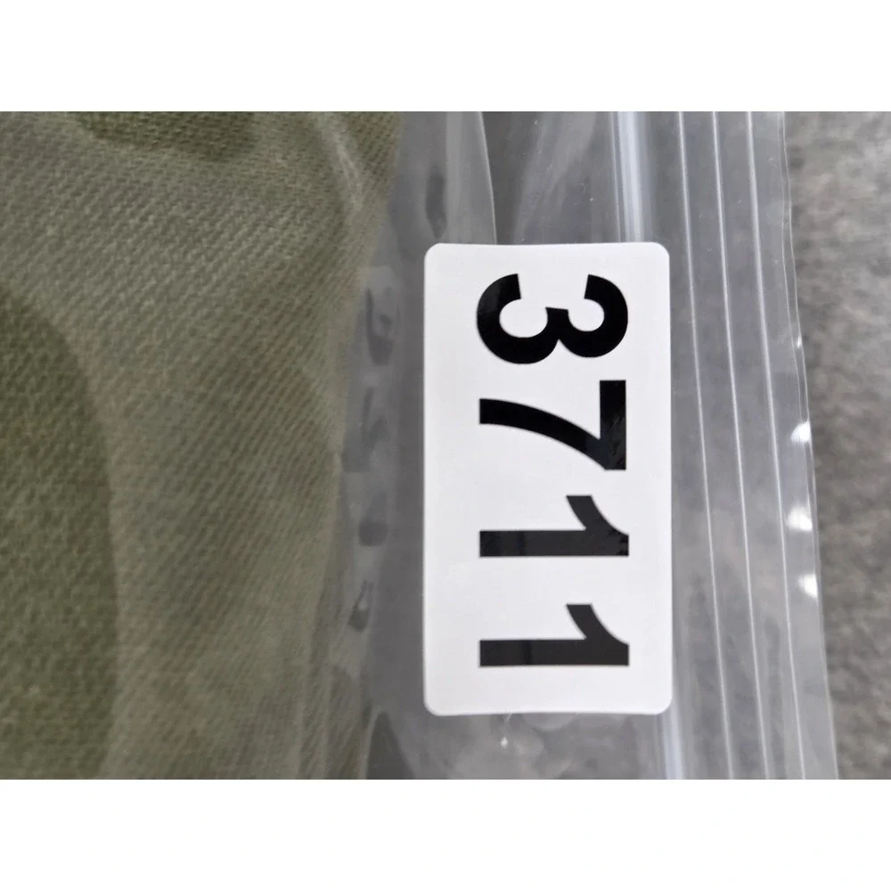 Levis Mens XL‎ Shirt Relaxed Fit Olive Green Safari Flap Pockets Cowboy Western