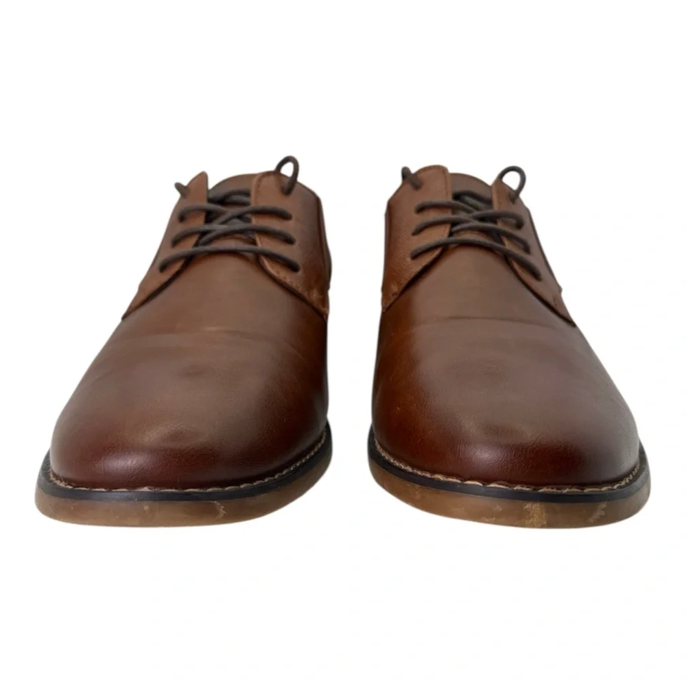 Deer Stags Men's Matthew Dress Comfort Oxford‎ Classic Brown, Size 10.5 Wide