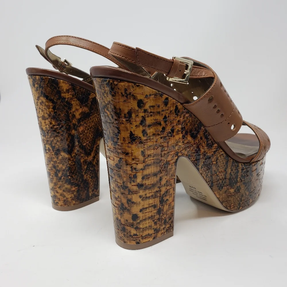 Guess brown leather