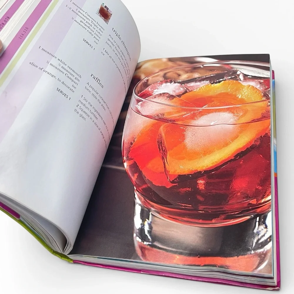 Cocktail Collection book filled cocktail