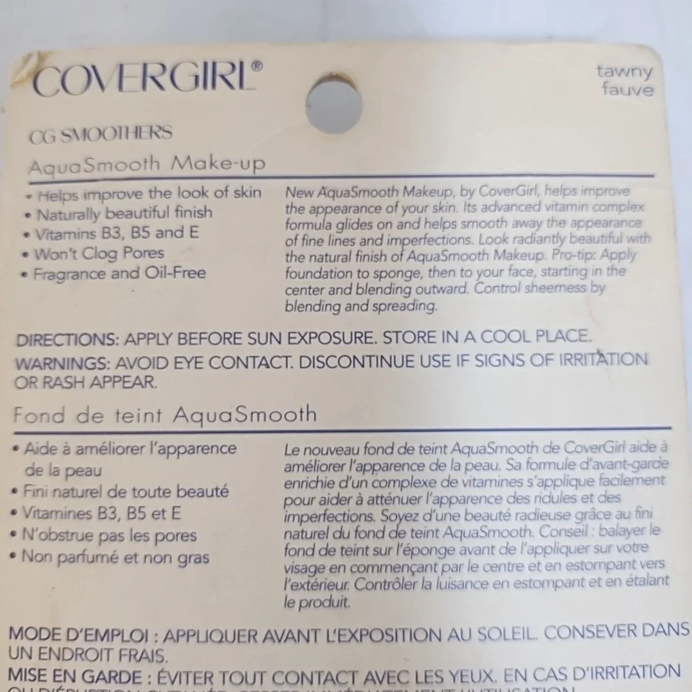 COVERGIRL aqua smooth