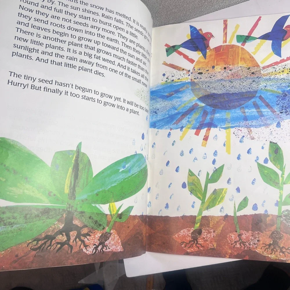 Eric Carle The‎ Tiny Seed Scholastic Big Book Children's Gigantic Picture Book