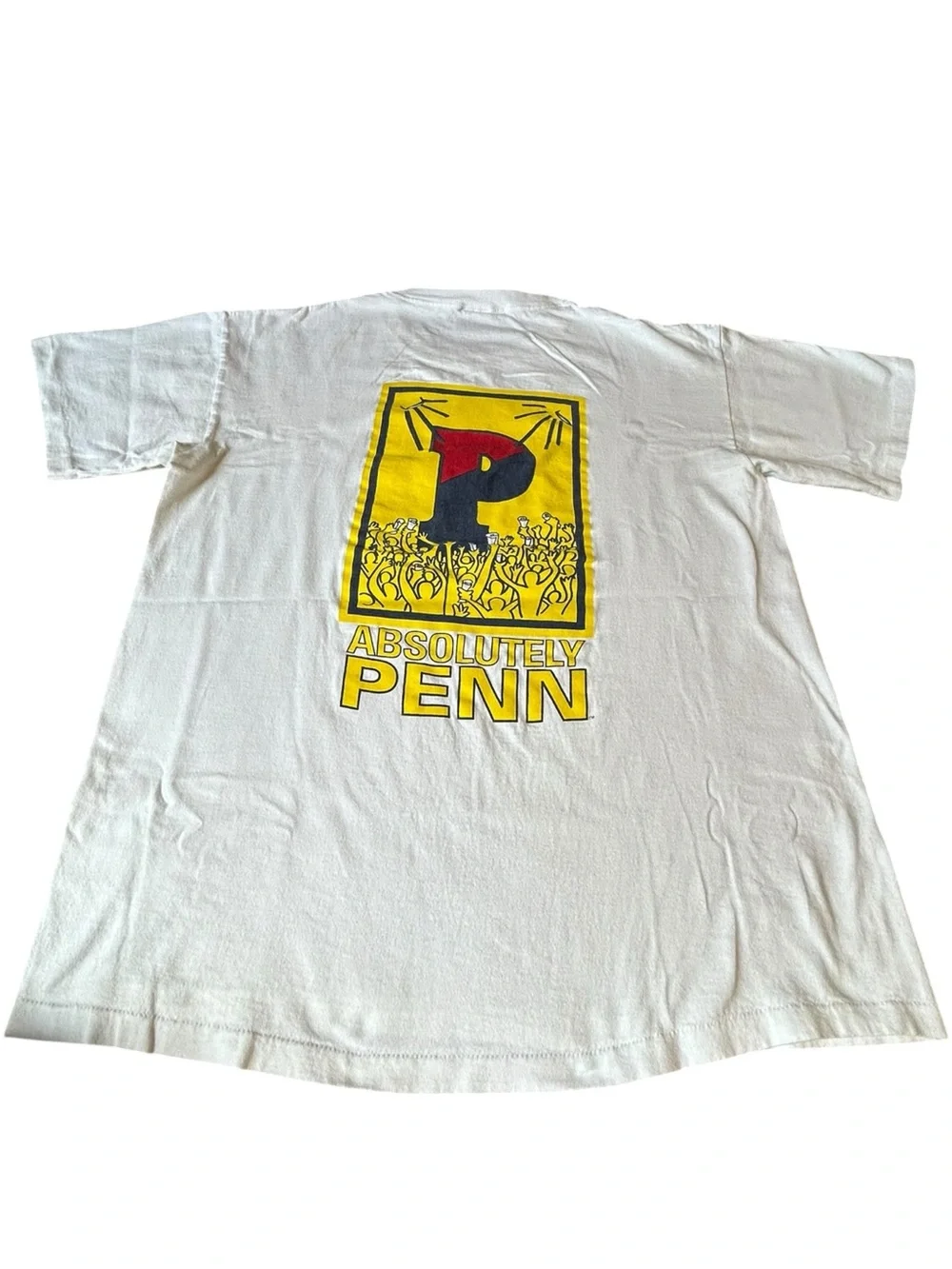 Vintage 90s Levi’s Absolutely Penn USA Made Single Stitch Graphic Tee M