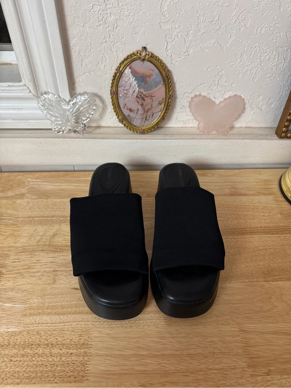 Maurices black platform