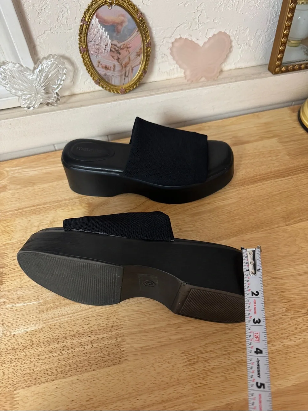 Maurices black platform
