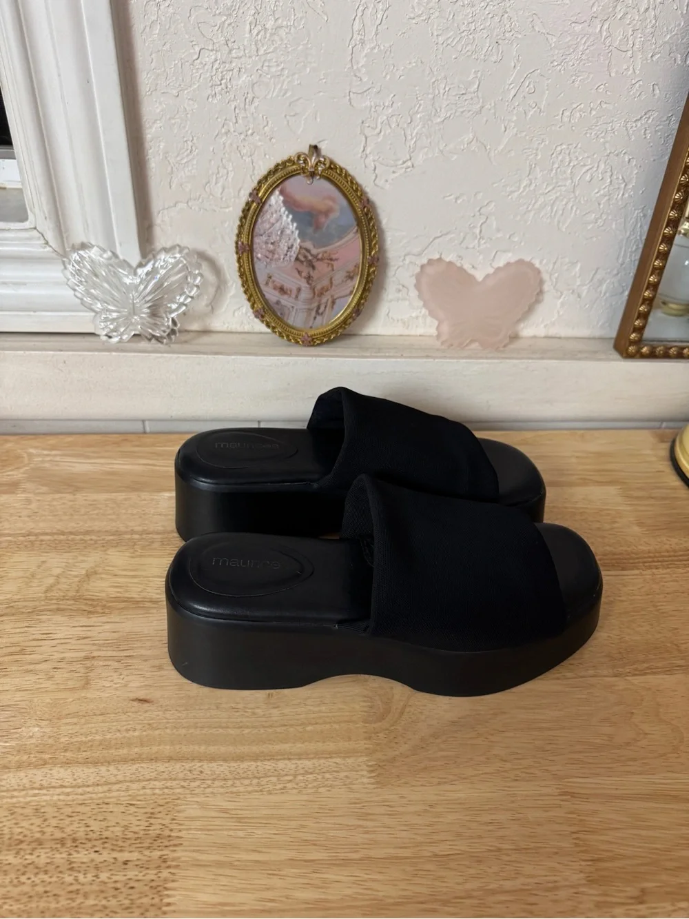 Maurices black platform