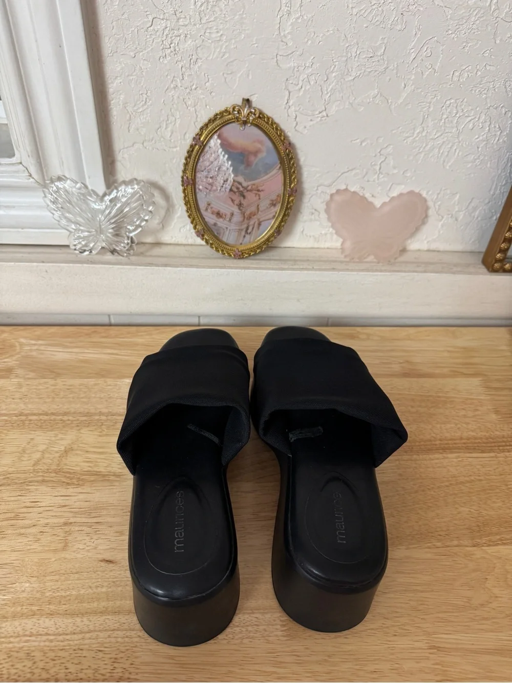 Maurices black platform