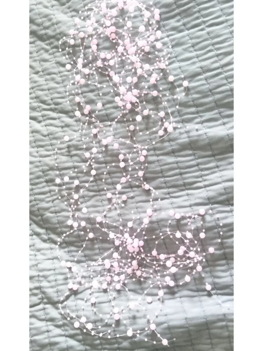 N/A pink beaded