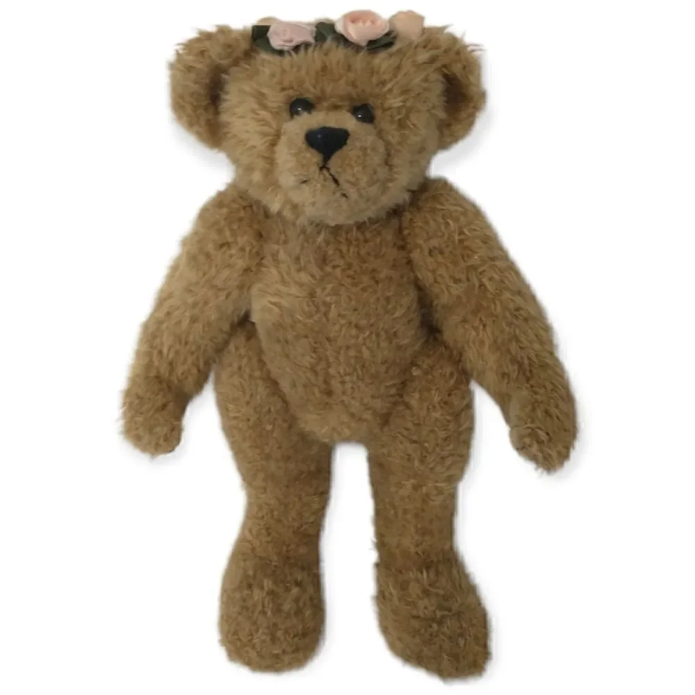 Ty Attic Treasure Eve Teddy Bear Plush Vtg 1993 #6106 Stuffed Animals Flowers.‎