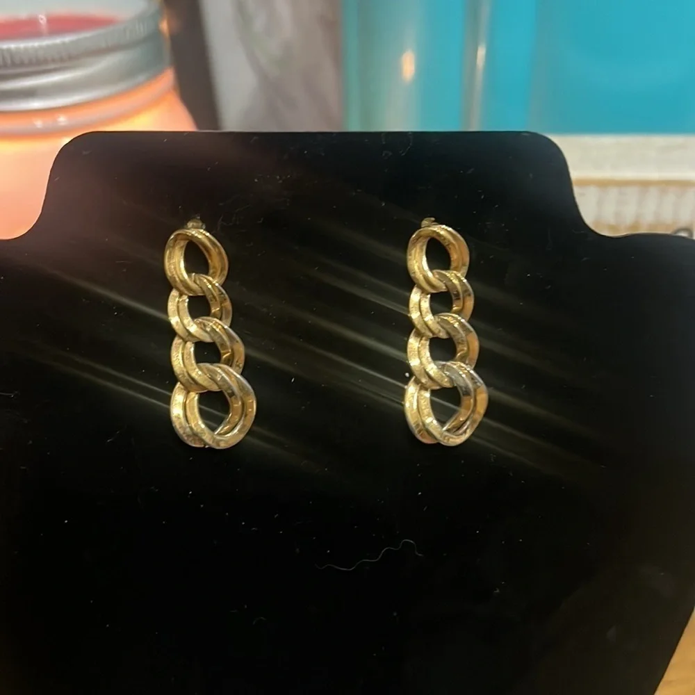 Vintage monet earrings