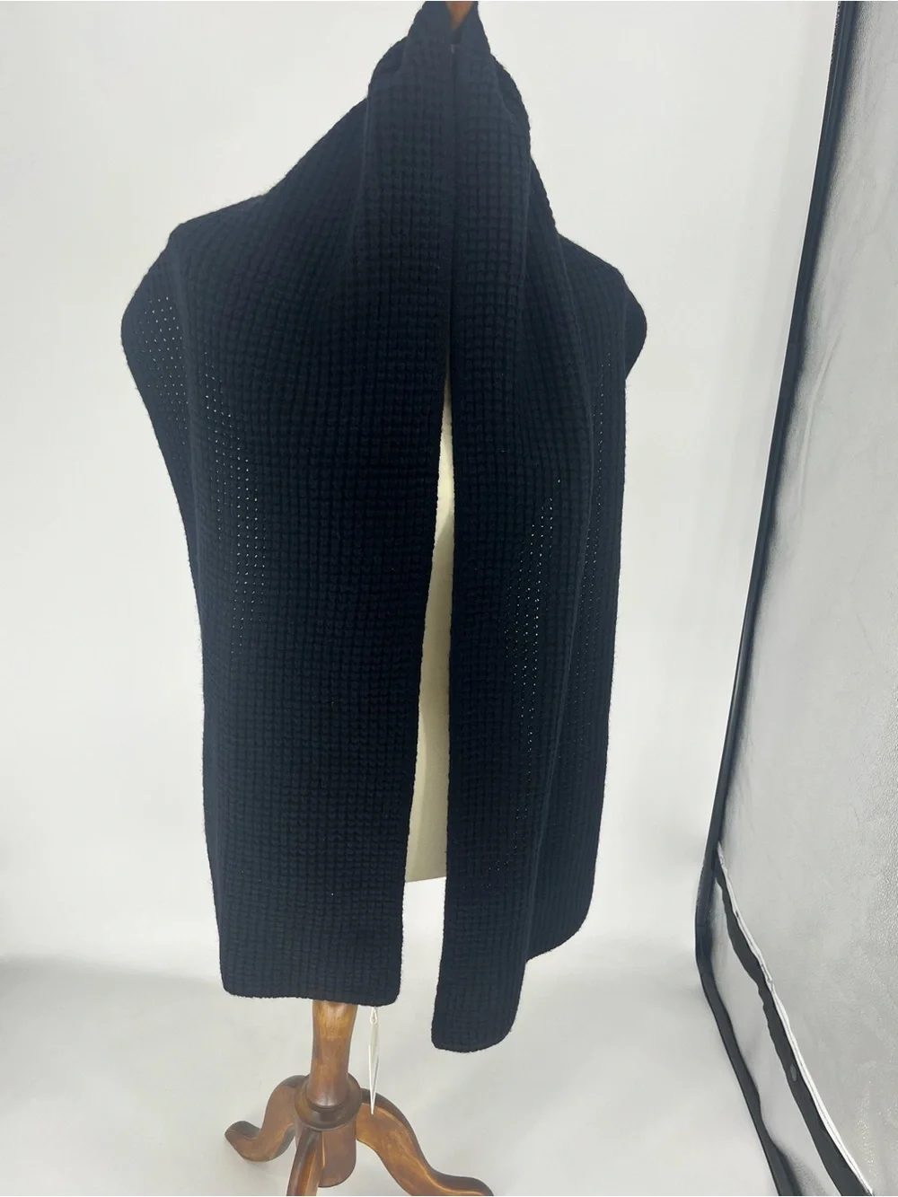 EVERLANE NWT THE WAFFLE SCARF WOOL