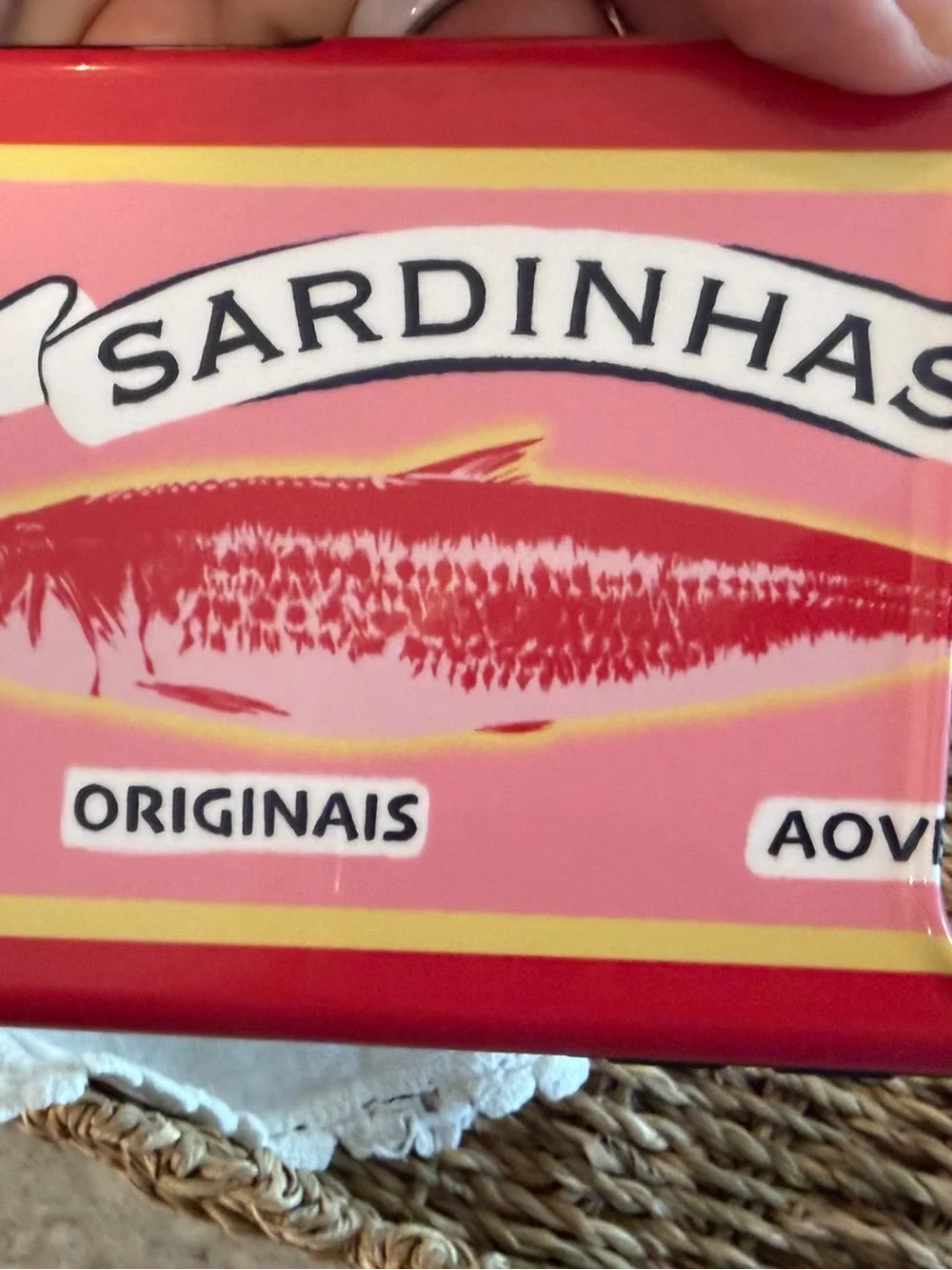 Burga 17 pro MAX Sardines Pink Fish Tin phone case - Brand New
