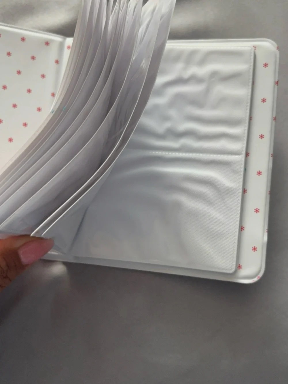 Fujifilm Instax Mini Photo Album - Light Lavender and White