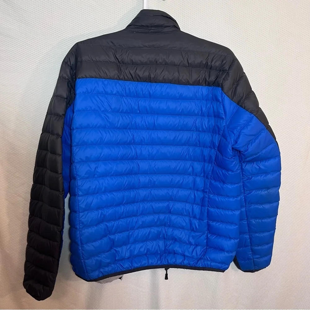 Gerry Men’s Down Puffer Jacket Blue & Black Colorblock - Size Large