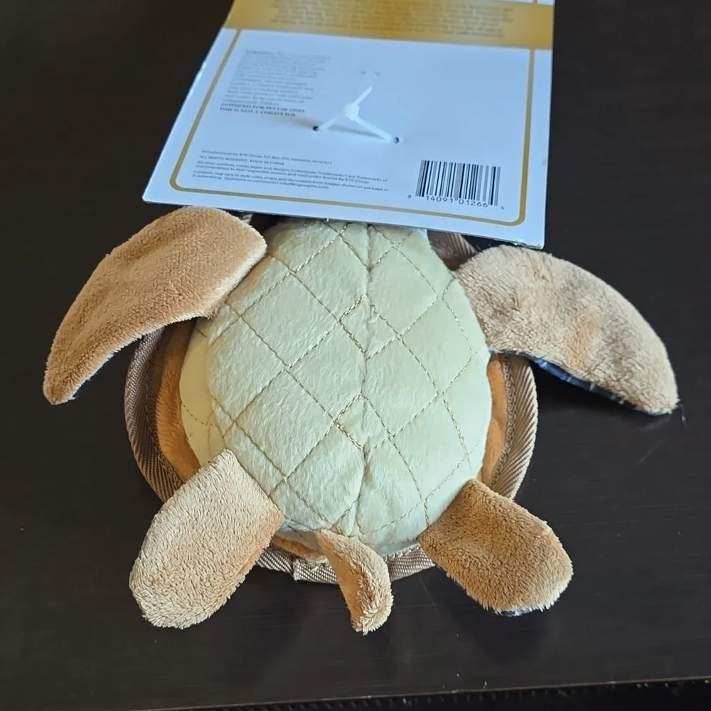 PawPrintz Hyper Realitic Dog Toy‎ NWT Sea Turtle