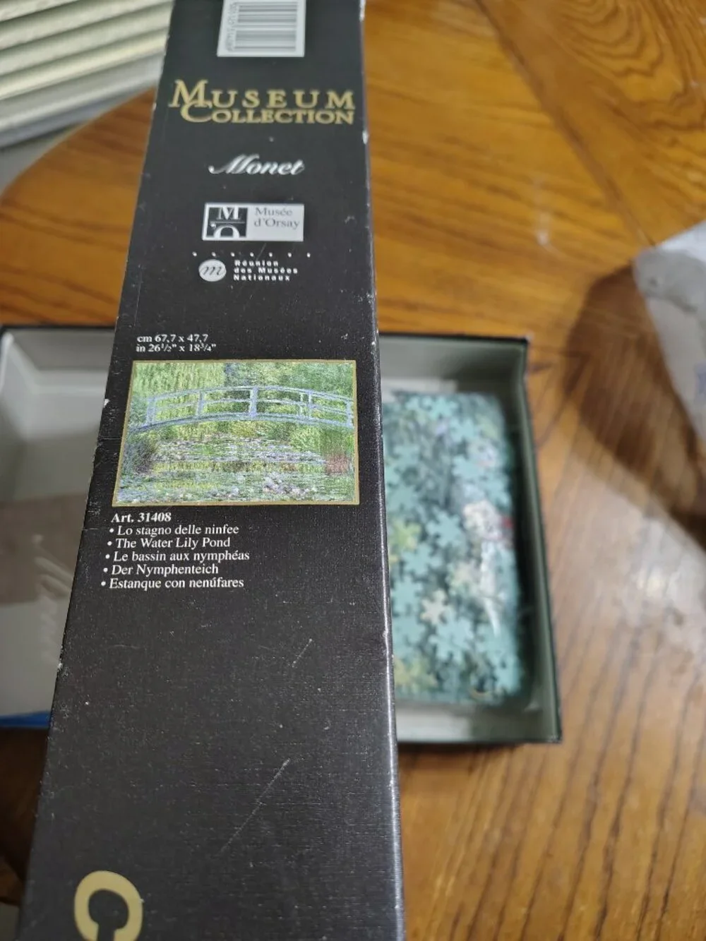 1000 Piece Puzzle Monet The Water Lily Pond