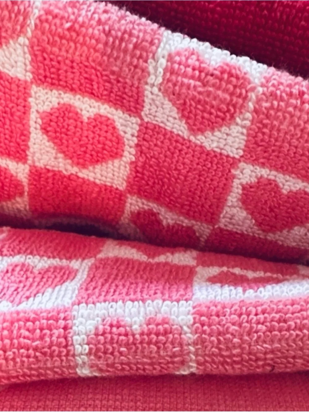 8 Pack Colorful  Heart Kitchen Towel Set By Member’s Mark NWT ❤️🤍🩷