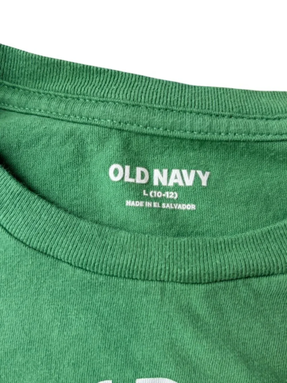 Old Navy Merry Grinchmas Long Sleeve Graphic Tee Boys Size L (10-12) Christmas