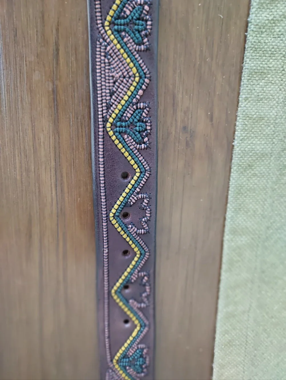 Johnny Was leather belt