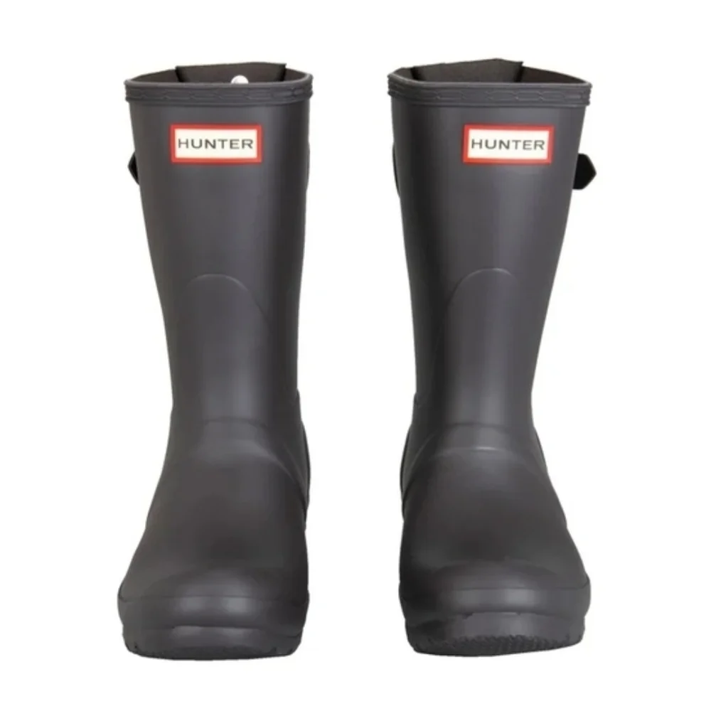 Hunter Men's‎ Black Rain Boots