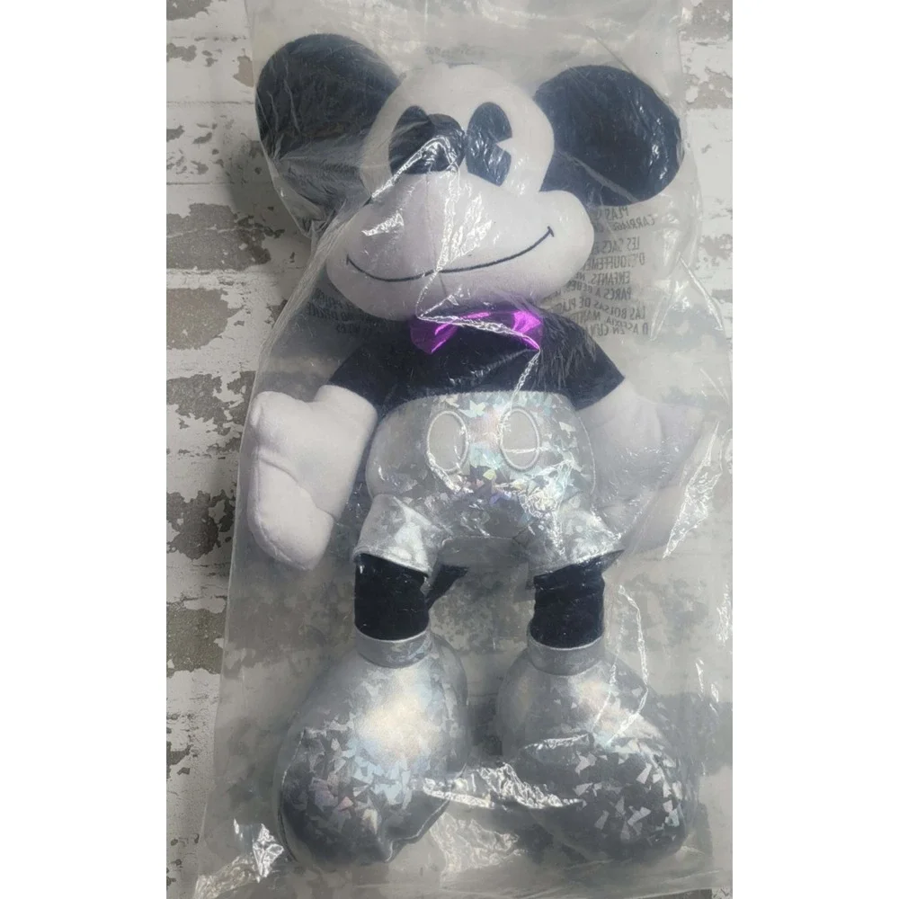 Disney 100 Years Of Wonder Mickey Mouse Plush‎ Toy New With Tags