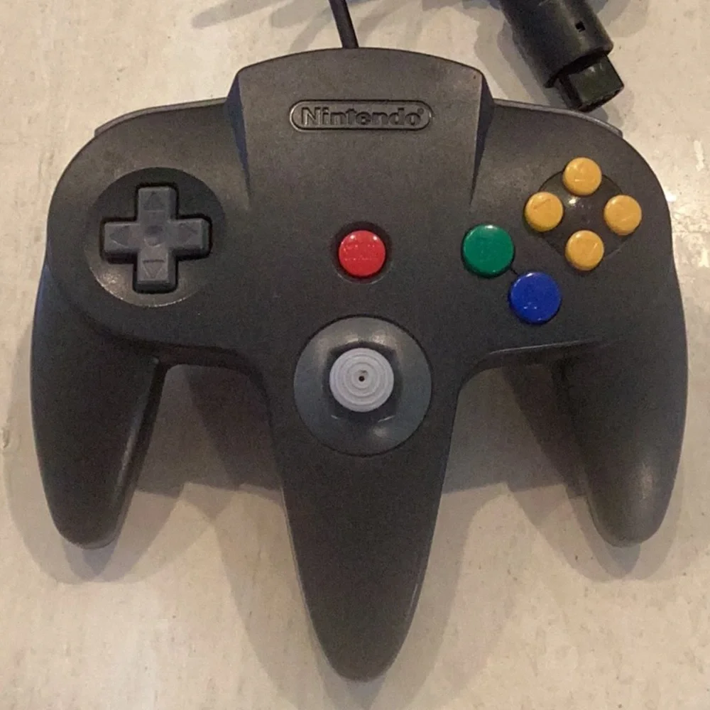 Nintendo 64 Controller Tight Stick OEM N64 Black