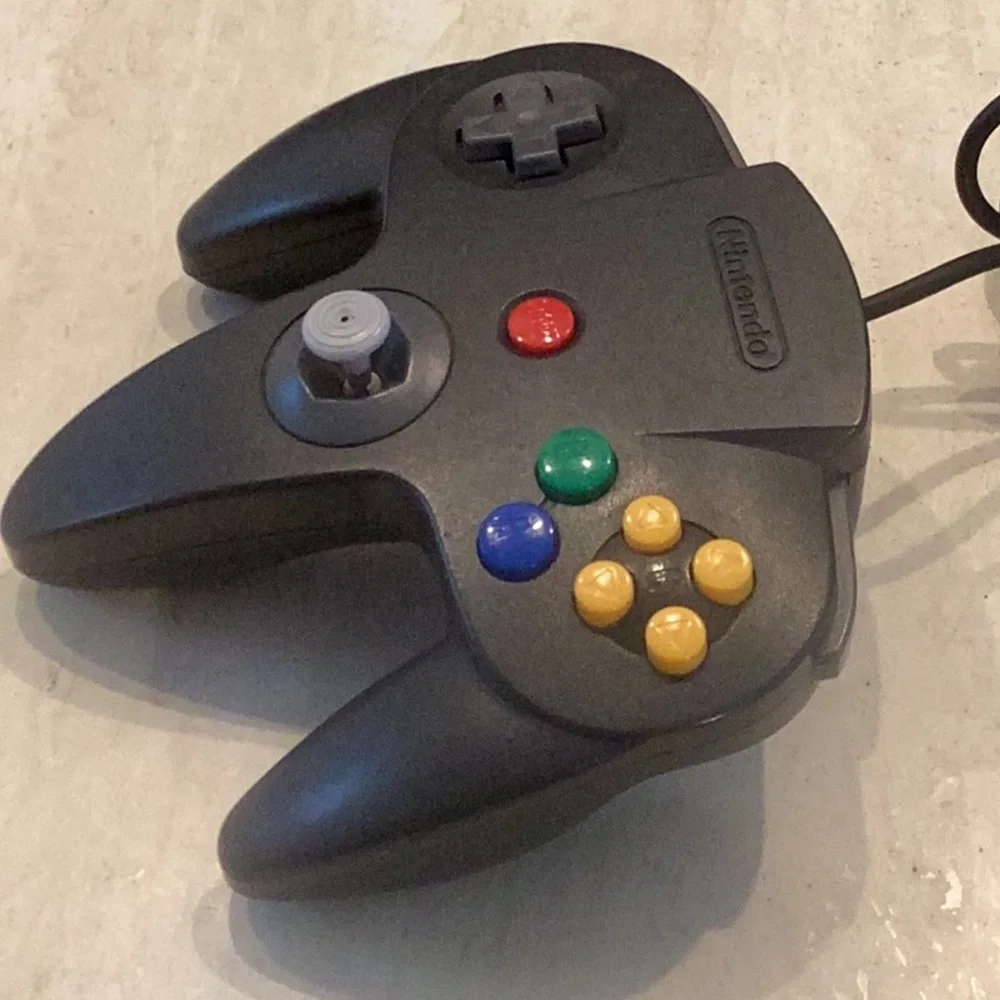 Nintendo 64 Controller Tight Stick OEM N64 Black