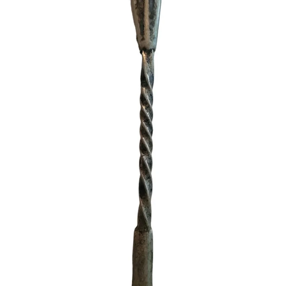 Antique Twisted Handle NF Silver Co 1877‎  Egg Spoon