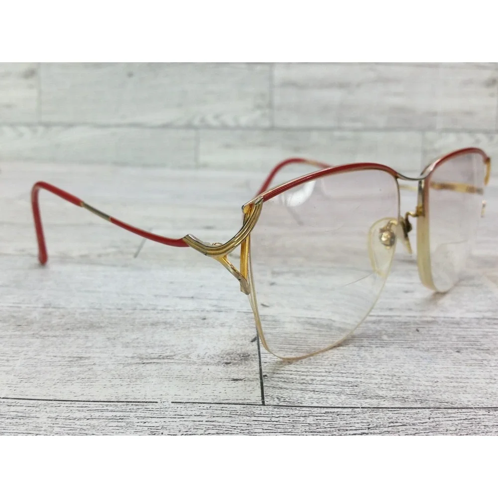 Vintage Tura Eyeglasses Oversized Geometric Butterfly Glasses Frames Frame