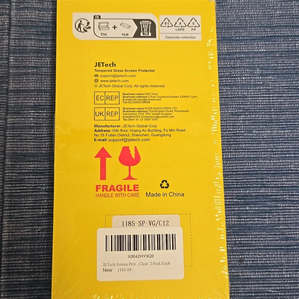 Jetech tempered glass