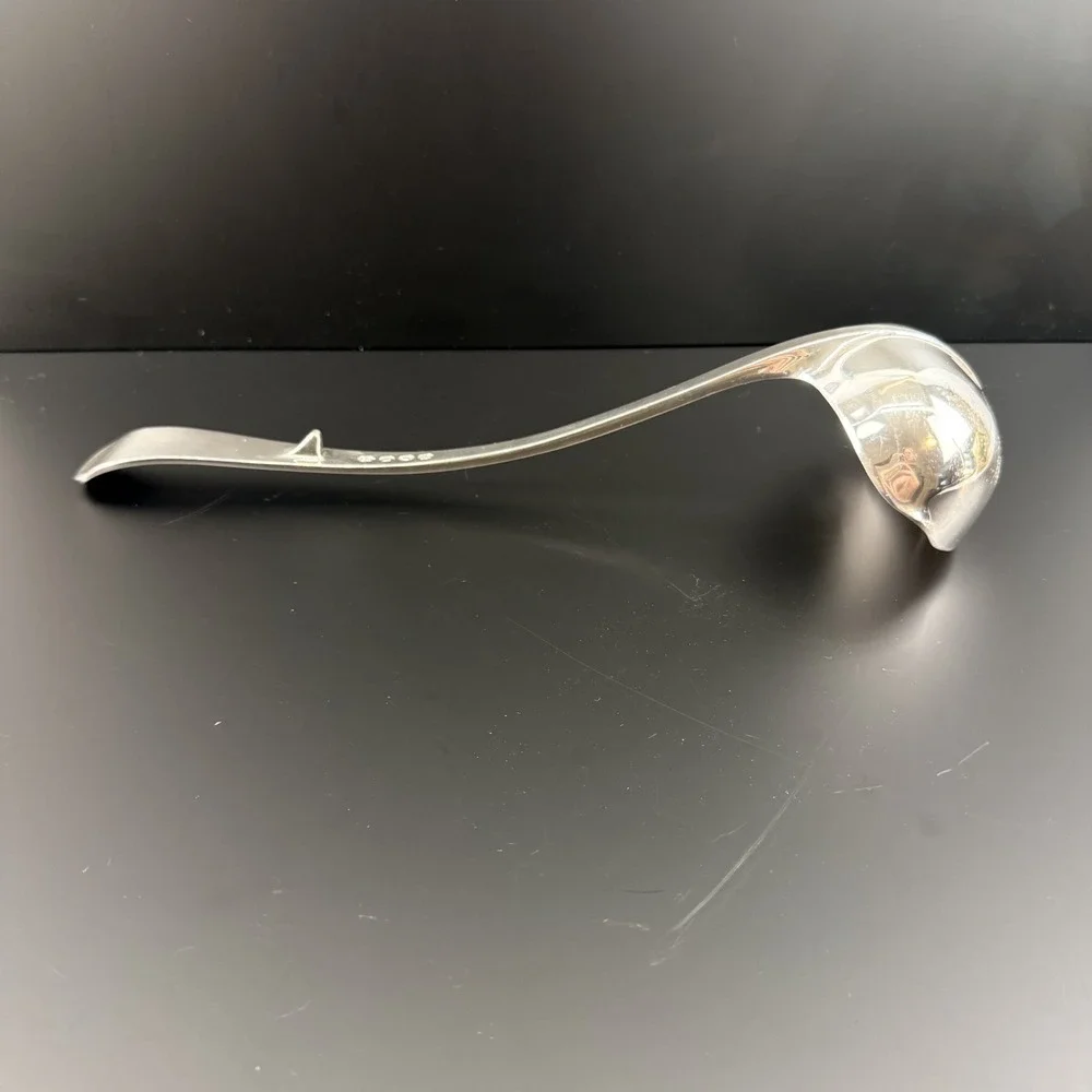 Vintage Gerity Silver Plate Ladle Georgian Style‎ Reproduction GS 48 Drop Hook