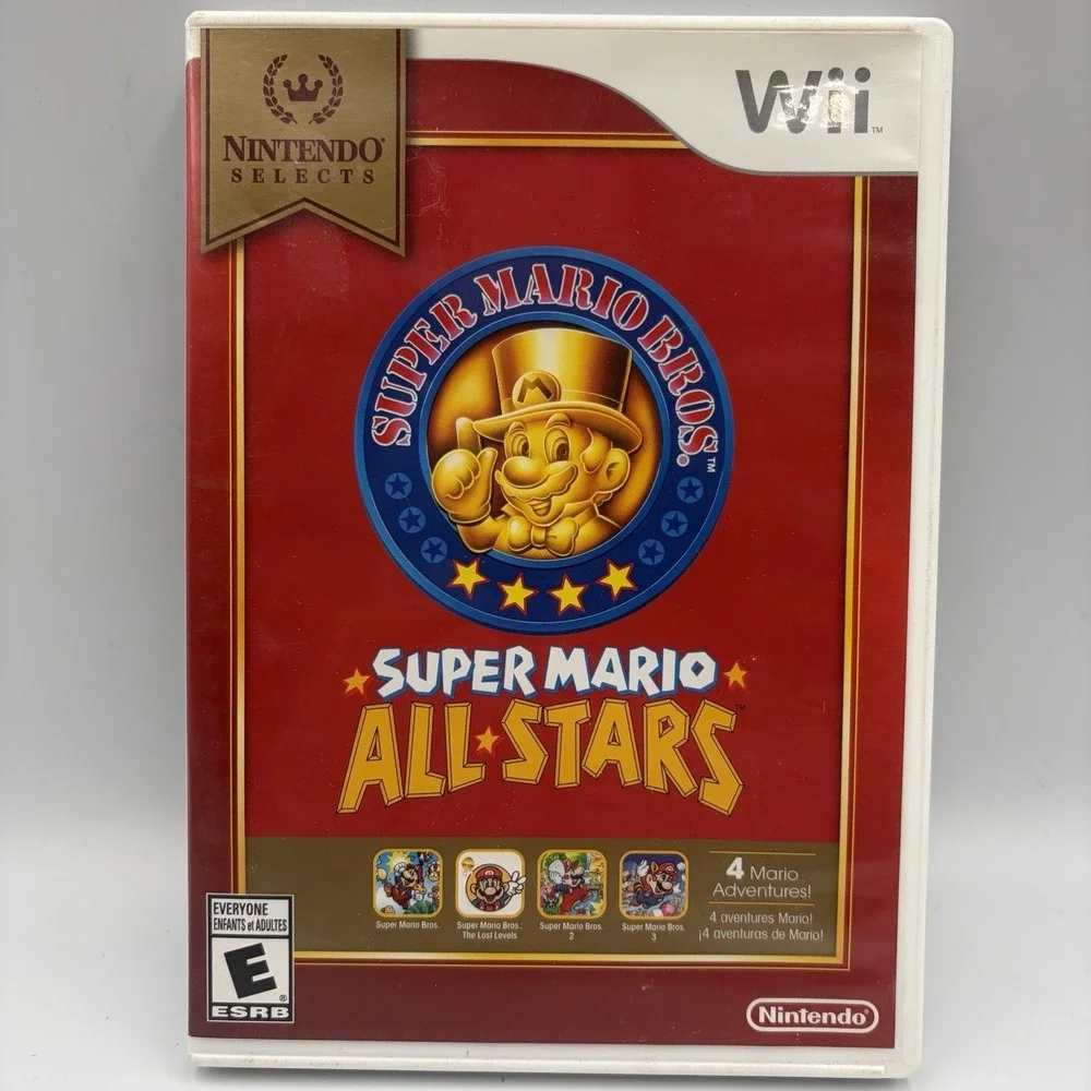 Nintendo Wii Super Mario All Stars - 25th Anniversary Disk Disclosure Booklet