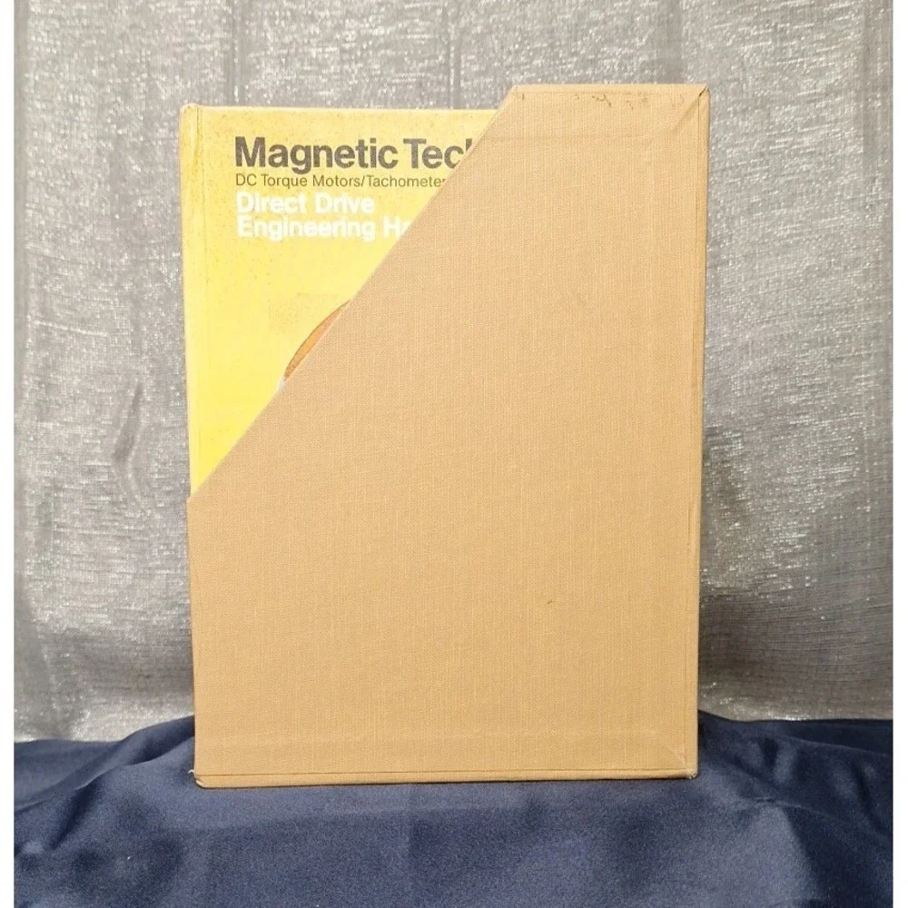 Magnetic Technology DC Motors Torque Tachometer Brushless 2 Books + Addendum Box