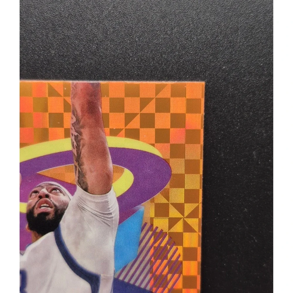 2025 Topps Finest Anthony Davis #238 Orange X-Fractor /150 Wizards Lakers